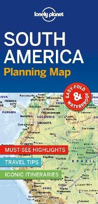 Lonely Planet South America Planning Map -  Lonely Planet