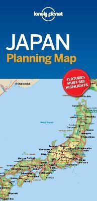 Lonely Planet Japan Planning Map -  Lonely Planet