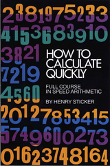 How to Calculate Quickly -  Henry Sticker