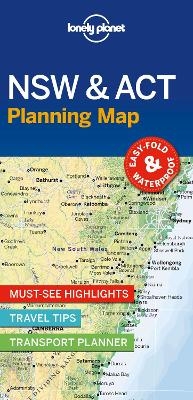 Lonely Planet New South Wales & ACT Planning Map -  Lonely Planet