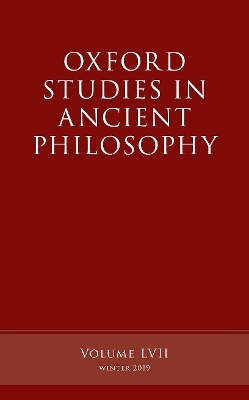 Oxford Studies in Ancient Philosophy, Volume 57 - 