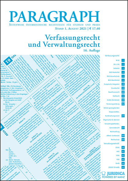 Paragraph - Verfassungs- und Verwaltungsrecht - 