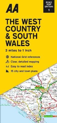 Road Map The West Country & South Wales