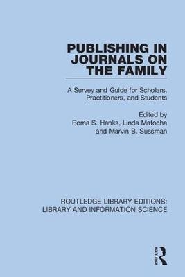 Publishing in Journals on the Family - 