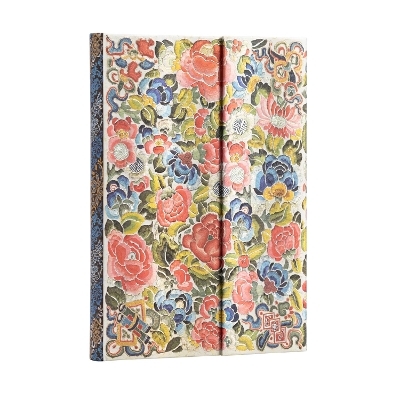 Pear Garden (Peking Opera Embroidery) Midi Lined Hardcover Journal -  Paperblanks