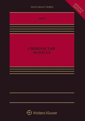 Criminal Law in Focus - Alex Kriet