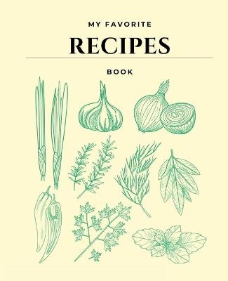 My Favorite Recipes Book - Prince Jazmine Whitney