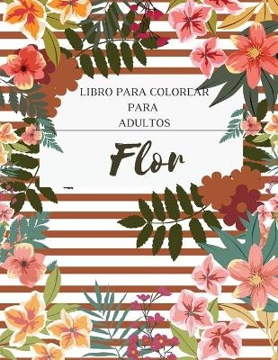 Flor Libro para Colorear para Adultos - Prince Milan Benton