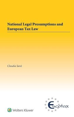 National Legal Presumptions and European Tax Law - Claudia Sano