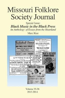 Missouri Folklore Society Journal - Marc Rice