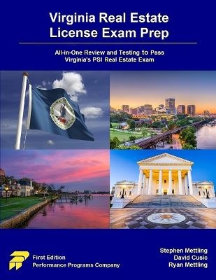 Virginia Real Estate License Exam Prep - Stephen Mettling, David Cusic, Ryan Mettling