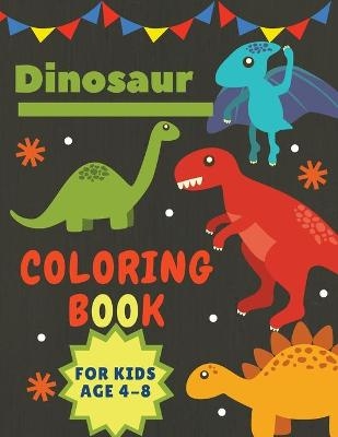 Dinosaur Coloring Book for Kids Age 4-8 - Adil Daisy