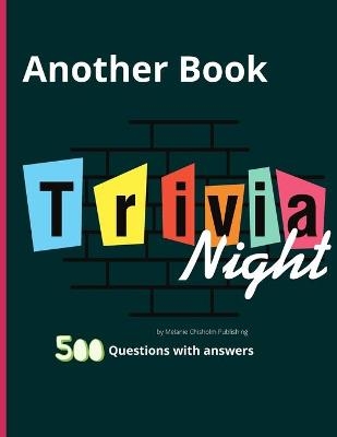 Another Book Trivia Night - Melanie Chisholm Publishing