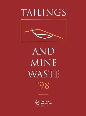 Tailings and Mine Waste 1998 - 