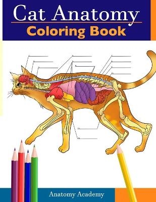 Cat Anatomy Coloring Book - Anatomy Academy