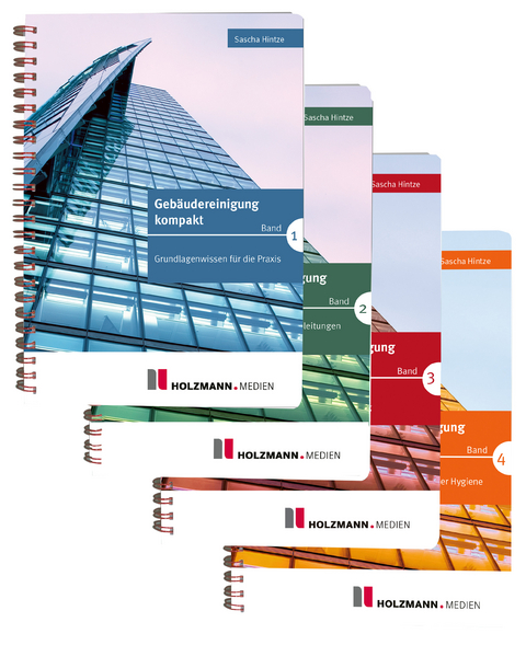 Gebäudereinigung kompakt Band 1-4 - Sascha Hintze
