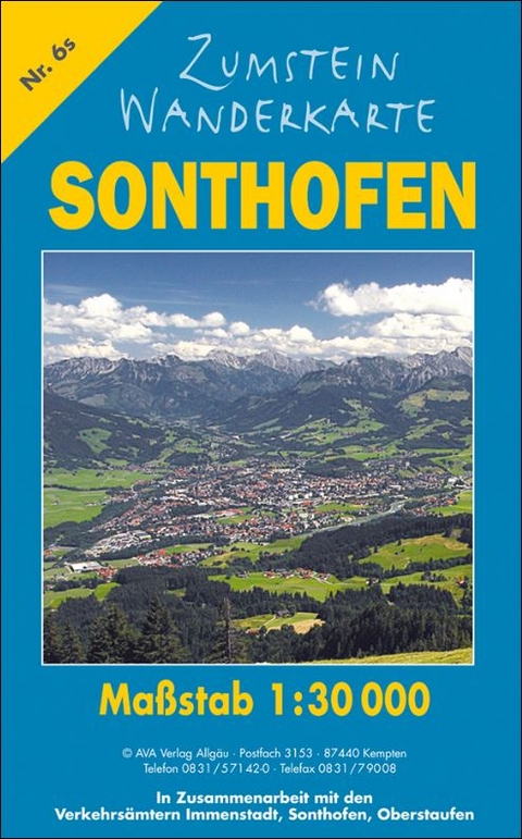 Zumstein Wanderkarte Sonthofen