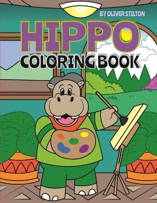 Hippo Coloring Book - Oliver Stilton