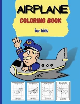 Airplane Coloring Book for kids - Ava Garza