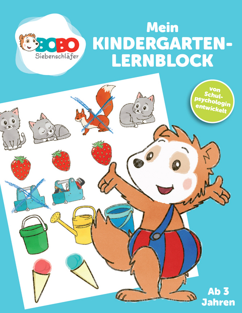 Bobo Siebenschläfer - Mein Kindergarten Lernblock - Animation JEP-