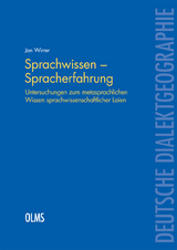 Sprachwissen – Spracherfahrung - Jan Wirrer