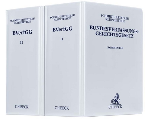 Bundesverfassungsgerichtsgesetz - Bruno Schmidt-Bleibtreu, Franz Klein, Gerhard Ulsamer, Herbert Bethge, Christian von Coelln, Karin Graßhof, Andreas Haratsch, Dieter Hömig, Rudolf Mellinghoff, Ralf Müller-Terpitz, André Niesler, Jochen Rozek, Theodor Maunz