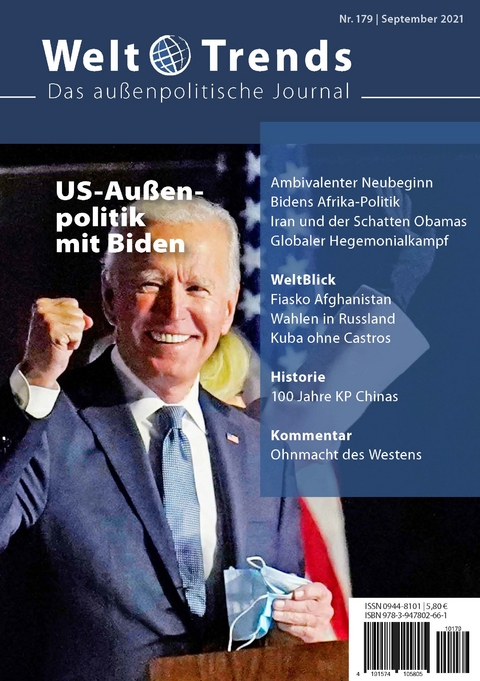 US-Außenpolitik mit Biden - Wazi Apoh, Roland Benedikter, Thomas Bonschab, Erhard Crome, Gerhard Drekonja-Kornat, Majd El-Safadi, Ali Fathollah-Nejad, Boris P. Guseletov, Georges Hallermayer, Chunchun Hu, Robert Kappel, Andreas Mehler