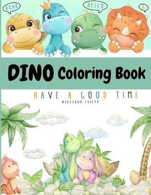 Dino Coloring Book - Lora Dorny