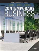 Contemporary Business - Boone, Louis E.; Kurtz, David L.; Canzer, Brahm